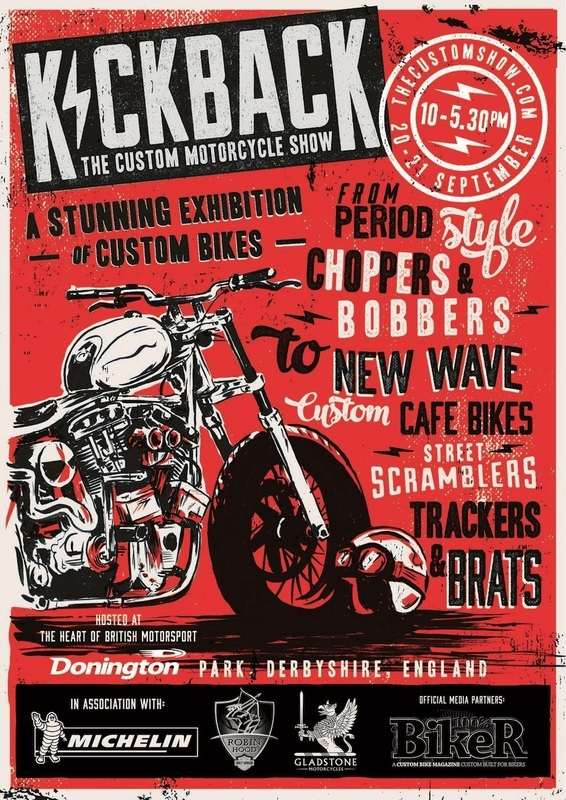 KICKBACK. The 4th national Custom Motorcycle Show