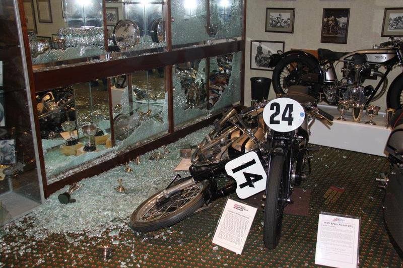 National Motorcycle Museum Trophies Stolen