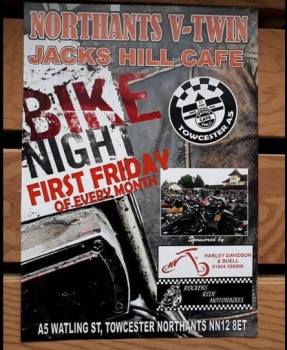 Bike Night at Jacks Hill Cafe, Towcester, Northamptonshire Bike Night at Jacks Hill Cafe, Towcester, Northamptonshire