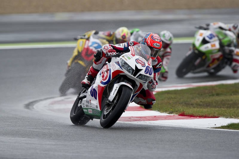 Van der Mark crashes on to Magny-Cours podium&amp;#8207;