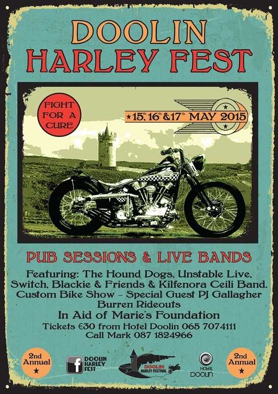 Doolin Harley Fest. Co Clare, Ireland, 2015