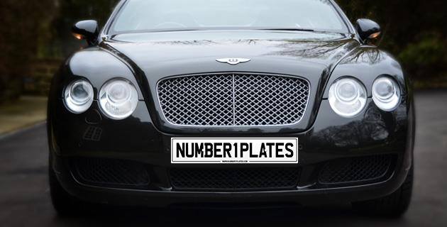 Bentley - Number 1 Plates