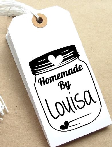 Jar Mason Personalised Stamp
