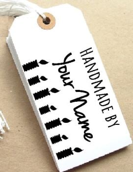 Candles Personalised Stamp