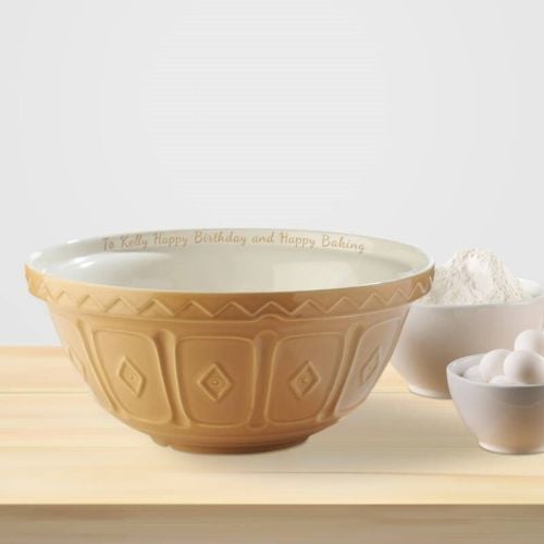 Prezzybox.co.uk have a Personalised Mixing Bowl for £39.99