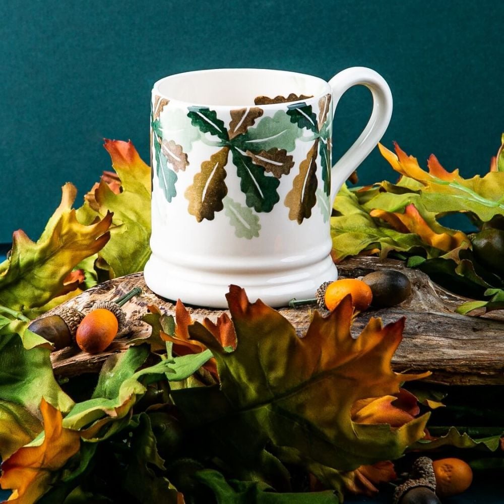 Give your support to Action Oak when you buy an Action Oak Half Pint Mug from Emma Bridgewater