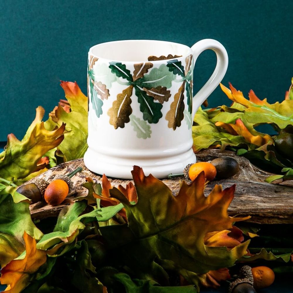 Give your support to Action Oak when you buy an Action Oak Half Pint Mug from Emma Bridgewater