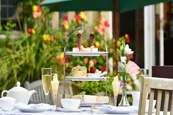 Traditional Afternoon Tea for Two with a Garden Tour at Goldsborough Hall Hotel
