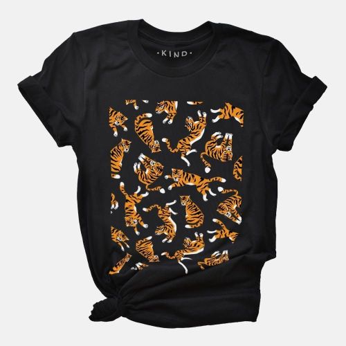 For big cat lovers, the Big Cats (Tigers) Organic T-shirt 