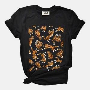 Big Cats (Tigers) Organic Cotton T-Shirt