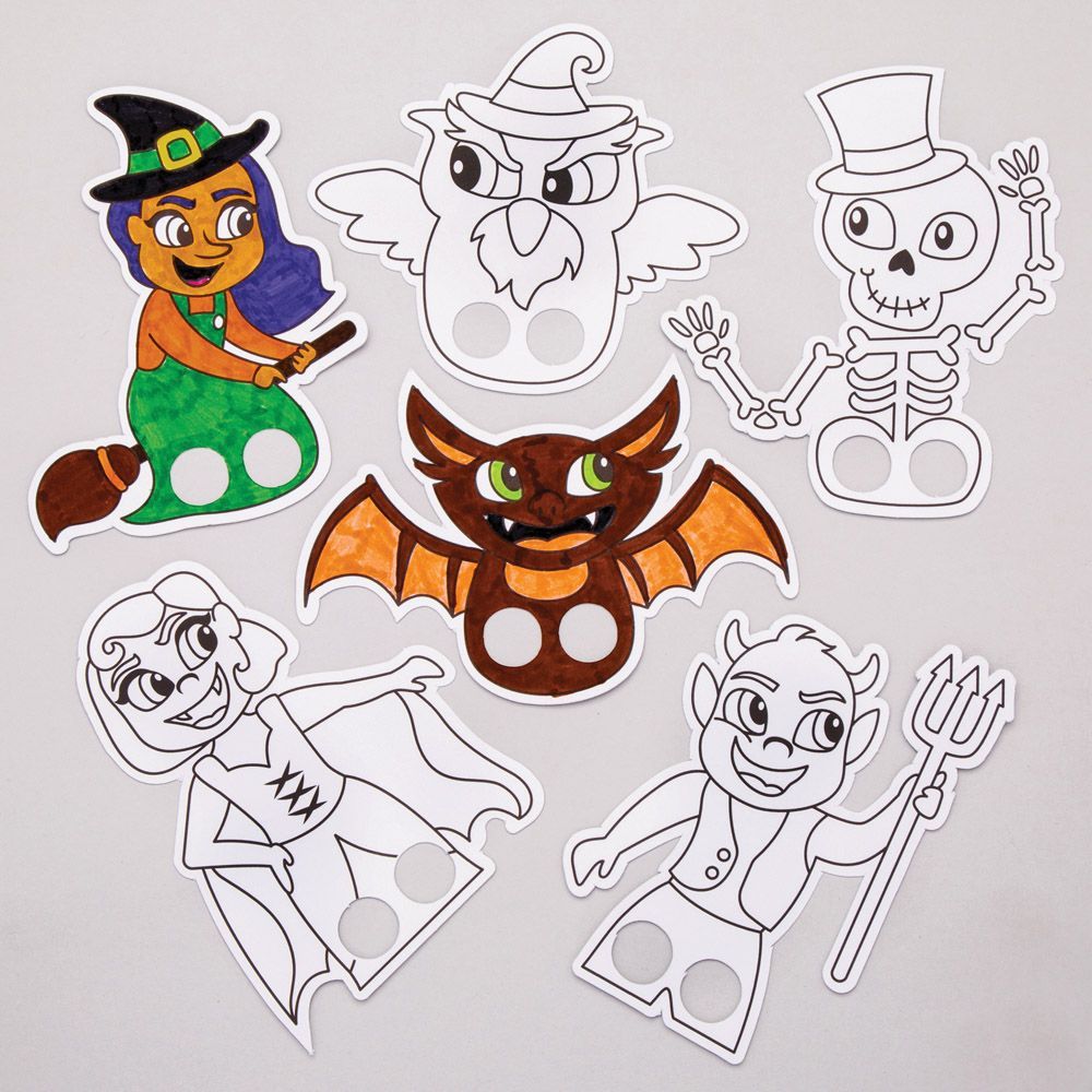  There are great offers on Halloween Colour-in Finger Puppets