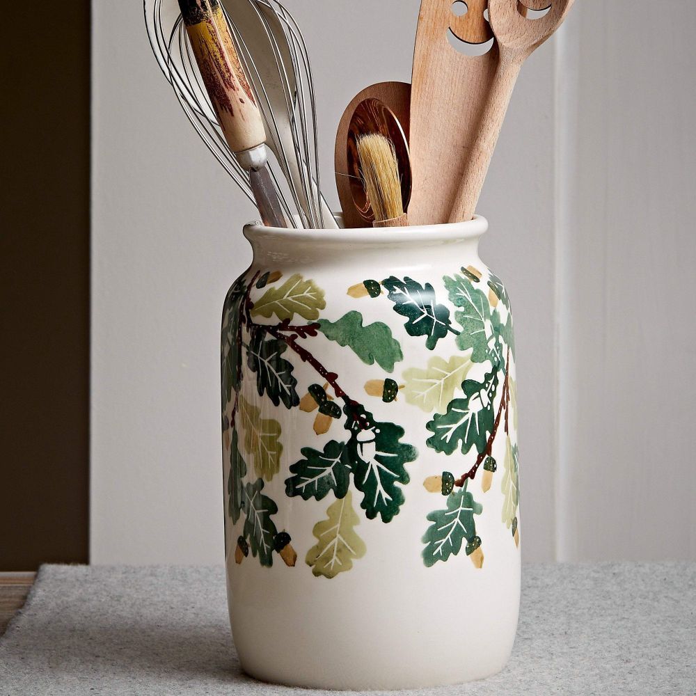 What about this jar vase to cheer up a corner in the kitchen?