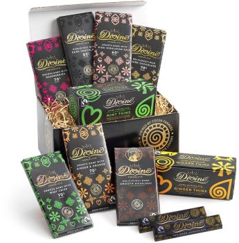 This Divine Vegan Tasting Hamper is available from Natural Collection