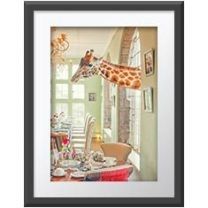 This Breakfast Time wall print would make a cheerful addition to a home