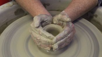 Pottery Wheel Experience at Poppins Pottery for Two
