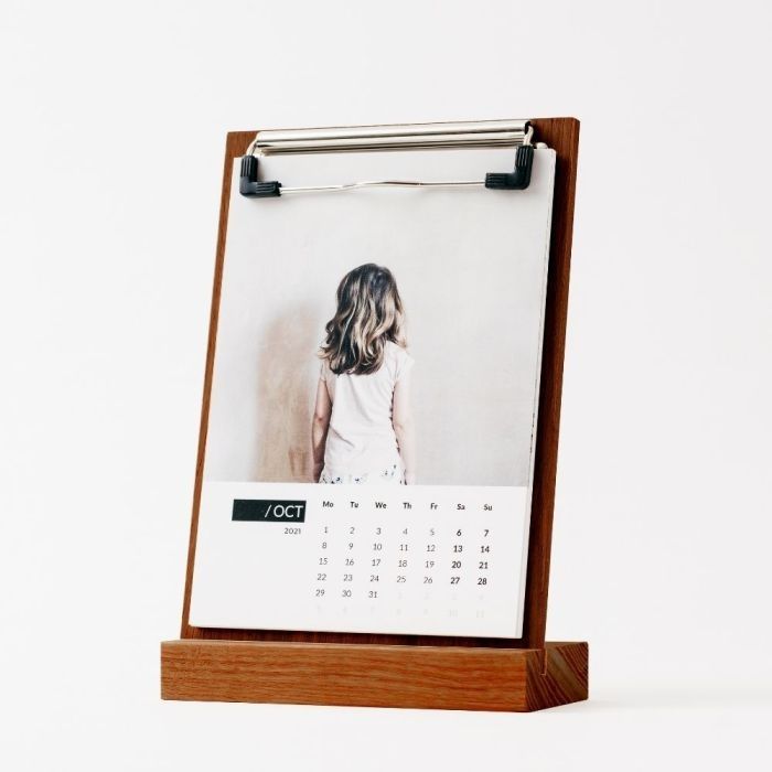 Create your very own personalised wooden calendar