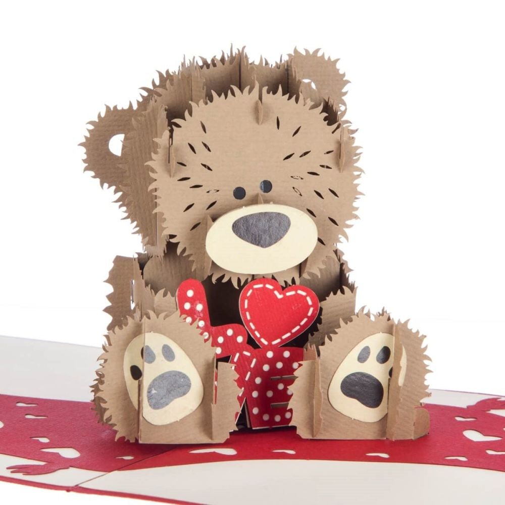This is the Love Bear Pop Up Card