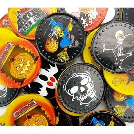 Halloween Foiled Milk Chocolate Coins from A Quarter Of