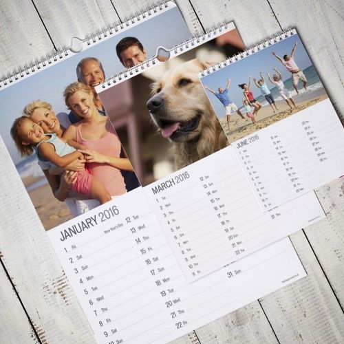 Why not create your own photo upload calendar?