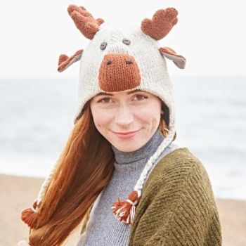 Paper High have a Reindeer Woollen Animal Hat