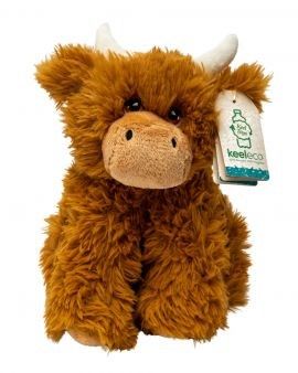 This is the recycled Highland cow