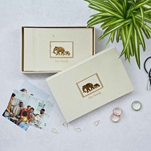 This is the Personalised Elephant Dung Photo Album