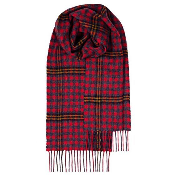 This is the Red Red Rose Tartan Lambswool Scarf for £27.00