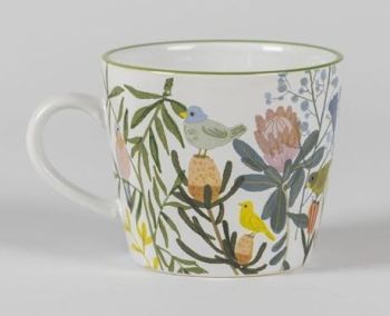 This Bird and Flower Print Ceramic Mug is available from the National Trust Shop