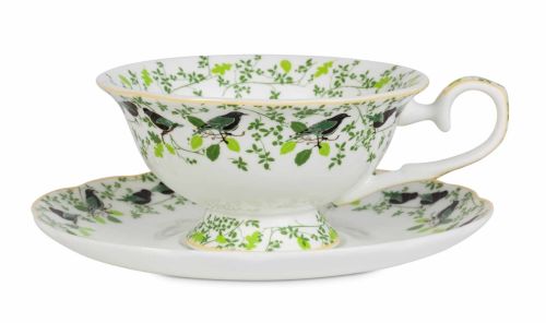 This is an English Breakfast Tea Cup and Saucer from Whittards