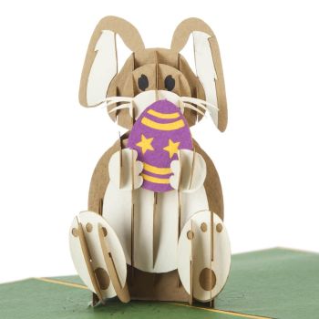 This Easter Bunny Pop Up Card is from Cardology