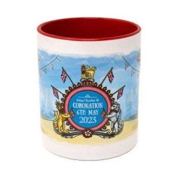 This is the English Heritage Coronation Of King Charles III Mug