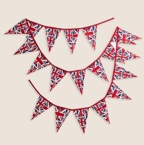 There's Union Jack Coronation Bunting 