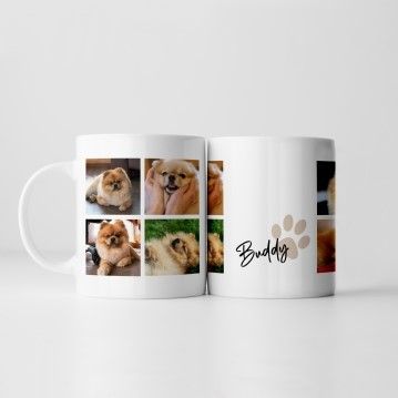 How about a Personalised Pet Dog Photo Mug from Find Me a Gift?
