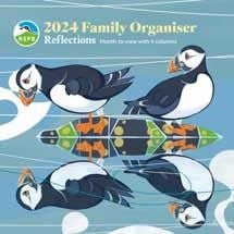 This is the RSPB Family organiser 2024
