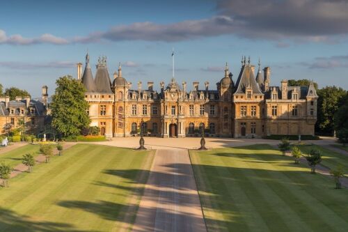 Visit to Waddesdon Manor and Gardens with Lunch and Sparkling Wine at The Five Arrows Hotel for Two