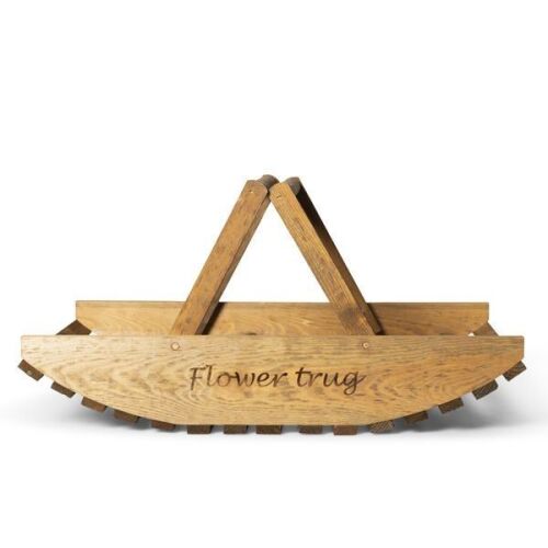 Gather flowers in this decorative Flower Trug