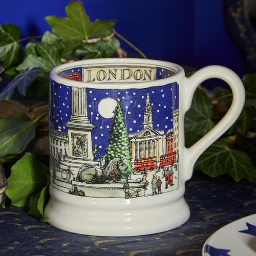 This is the new London At Christmas 1/2 Pint Mug