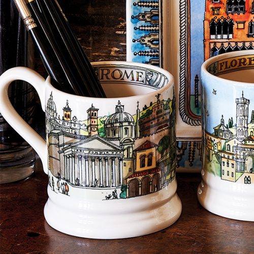 This is the City of Dreams Rome mug
