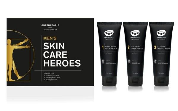 There the Men's Skin Care Heroes gift for men 
