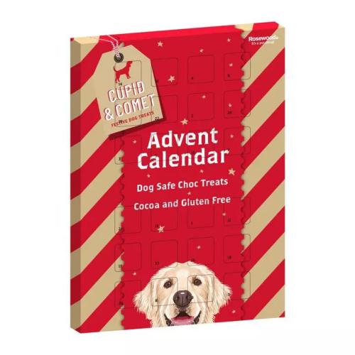 This is the Rosewood Cupid & Comet Advent Calendar for Dogs from Viovet