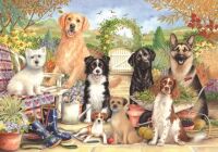 This is the Waiting for Walkies jigsaw puzzle