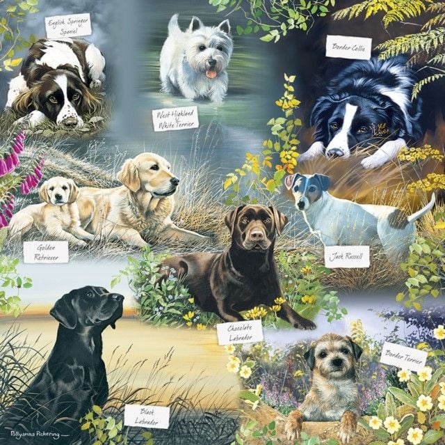 This is the Man's Best Friend 1000 Piece Jigsaw