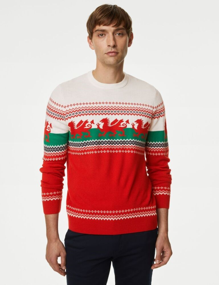 This is the Wales Christmas Jumper