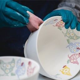 Emma Bridgewater has a number of factory experiences
