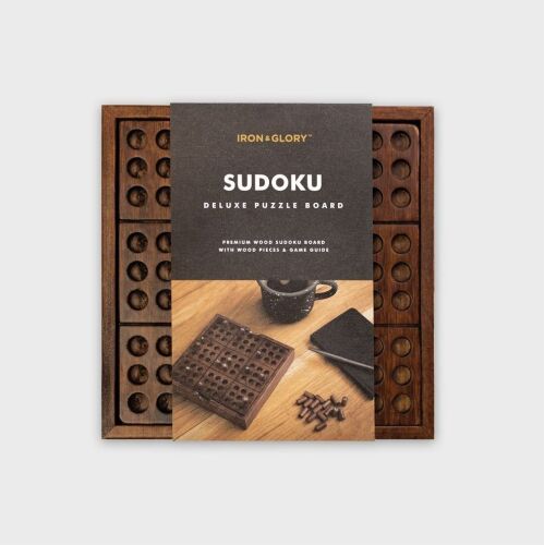This is a Premium Wooden Sudoku 
