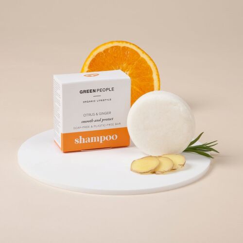 This is the Citrus and Ginger Shampoo Bar 50g