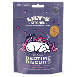 What about Organic Bedtime Biscuits for your furry friend?