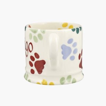 There's also this Personalised Polka Paws Small Mug