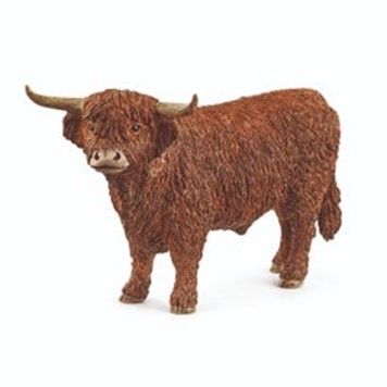 This is a Schleich-S 13919 Highland Bull