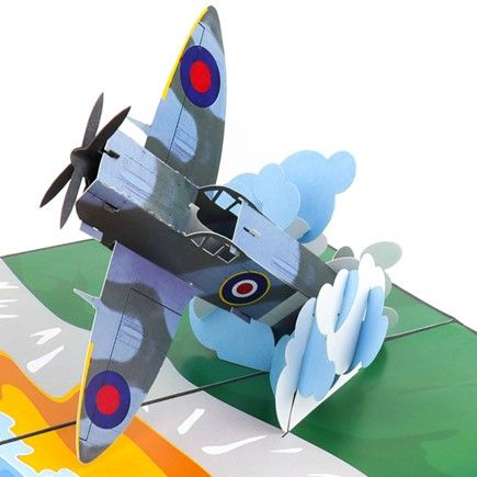 This is the Spitfire Pop Up Card